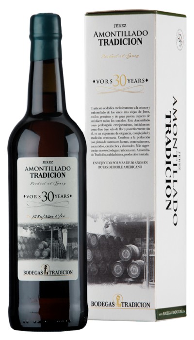 Amontillado Tradición VORS 30 años