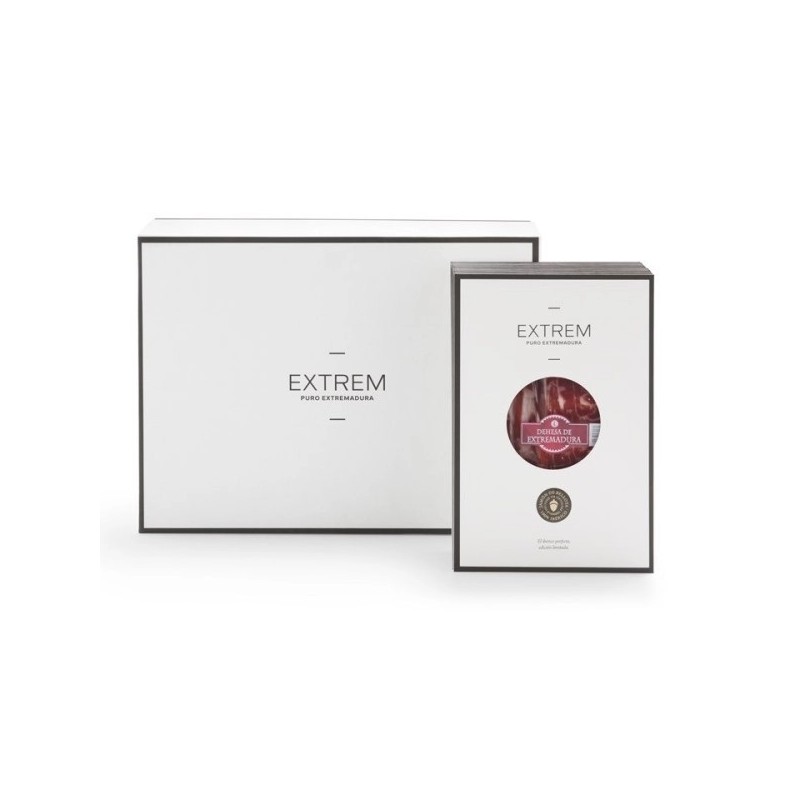 Cofre con 30 Sobres de Jamón de bellota 100% ibérico D.O.P. Dehesa de Extremadura