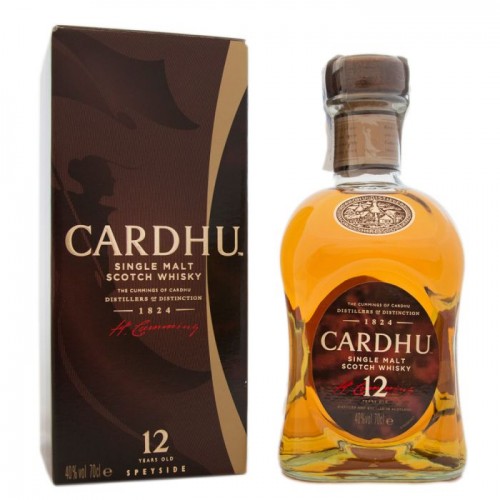 Whisky Cardhu 12 años 0,70 L