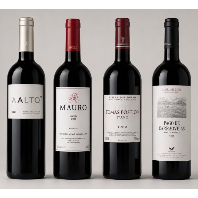 Pack 4 Vinos Magnificos