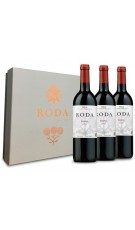 Estuche Premium 3 botellas Roda Reserva 2012