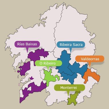 Mapa Vitícola Galicia